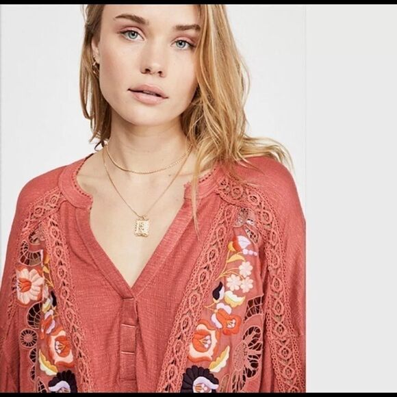 Free People sangria combo top C23 - Picture 4 of 5